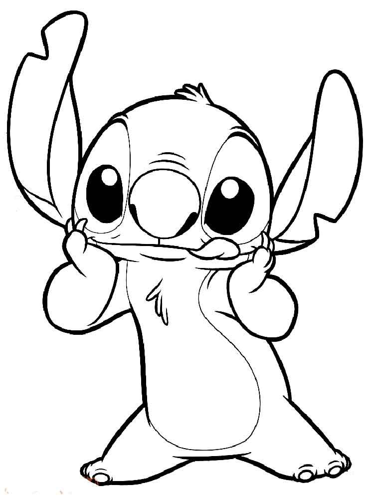 100+ Stitch Coloring Pages 40