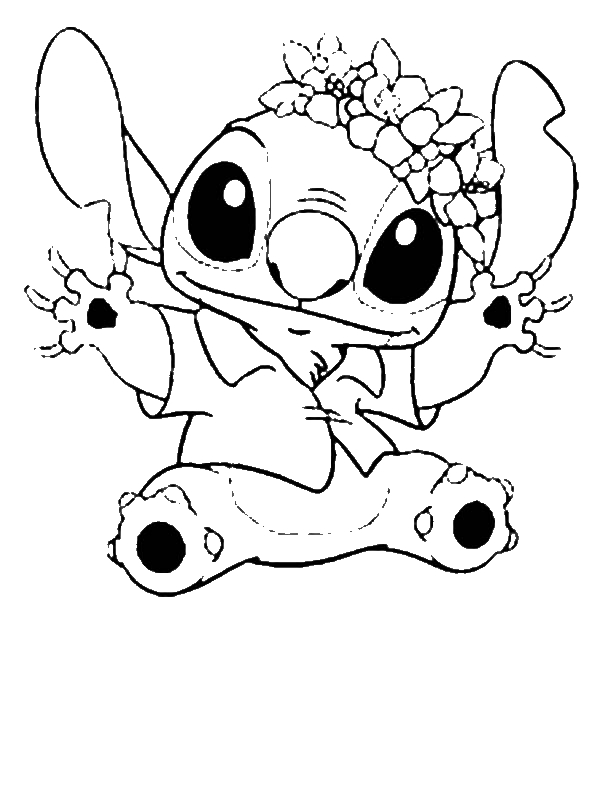 100+ Stitch Coloring Pages 42