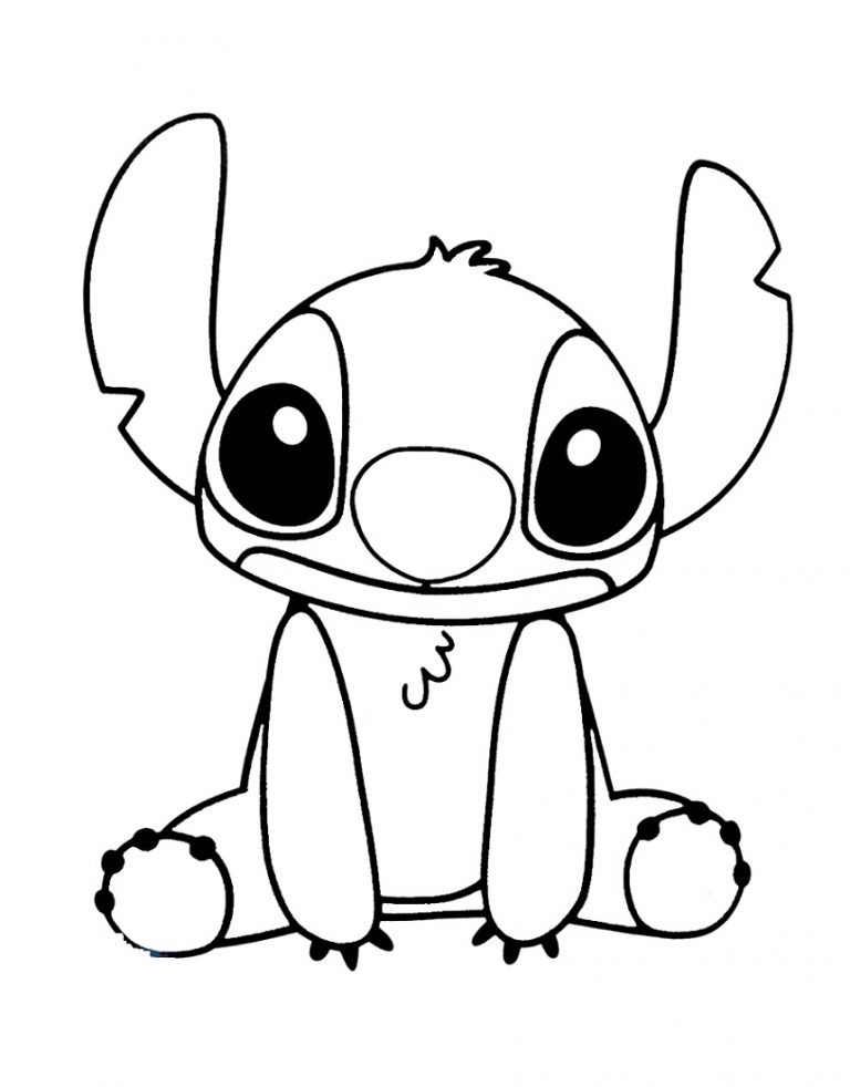 100+ Stitch Coloring Pages 44