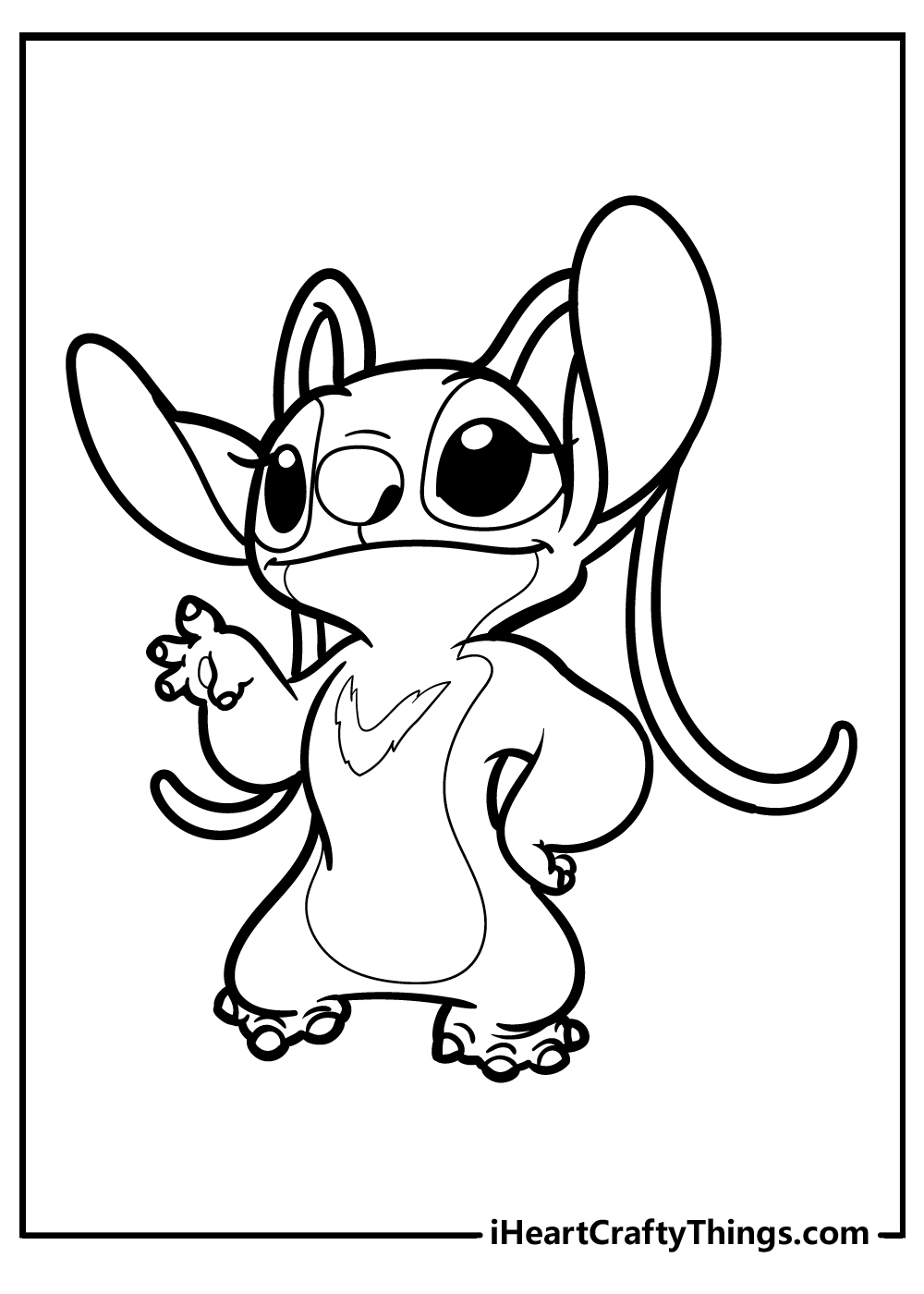 100+ Stitch Coloring Pages 52