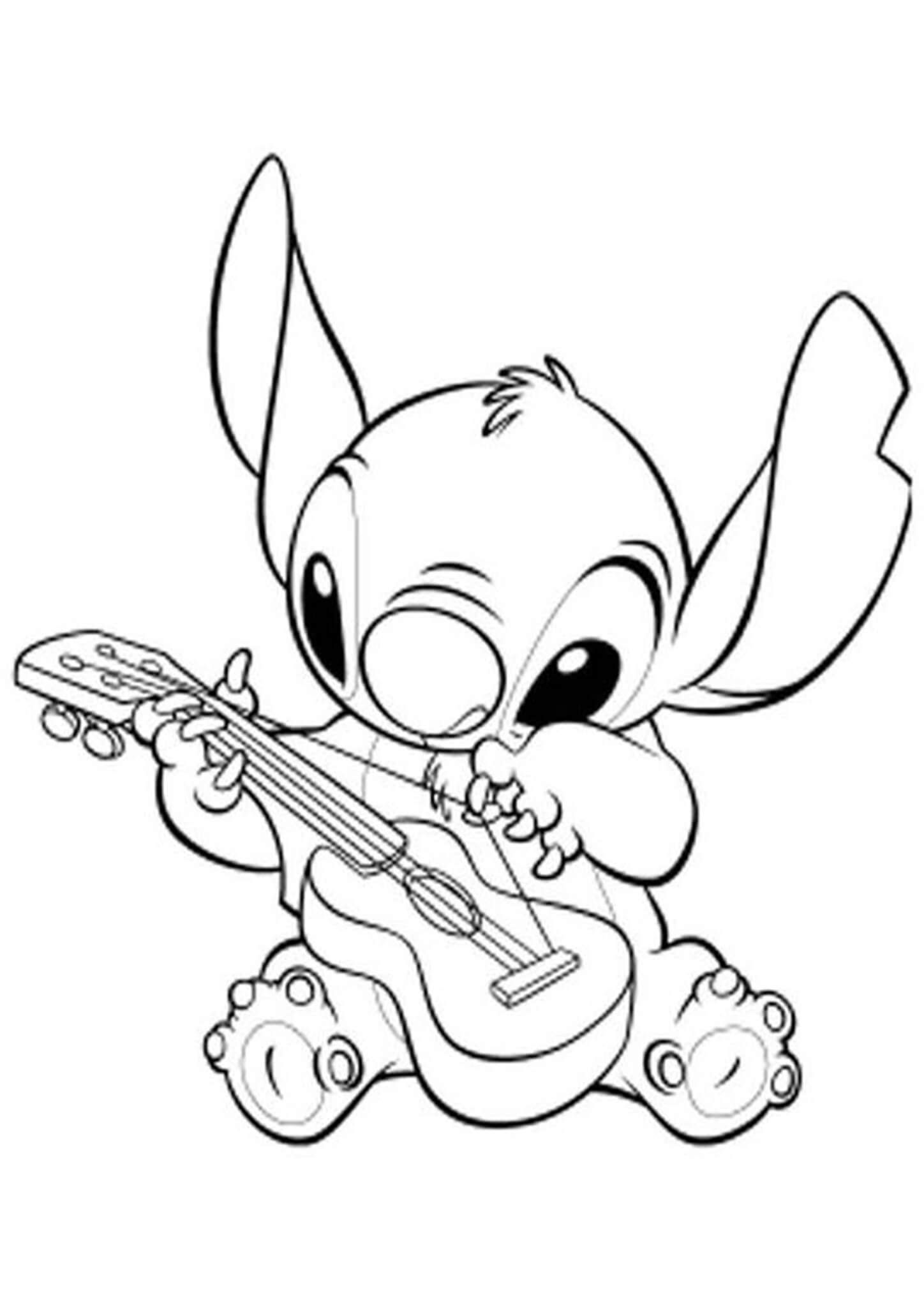 100+ Stitch Coloring Pages 54