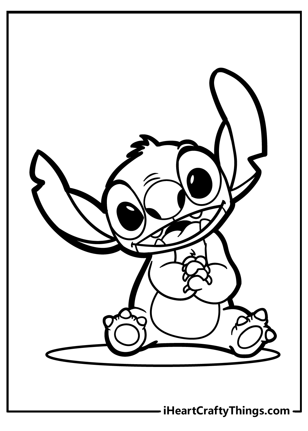 100+ Stitch Coloring Pages 61