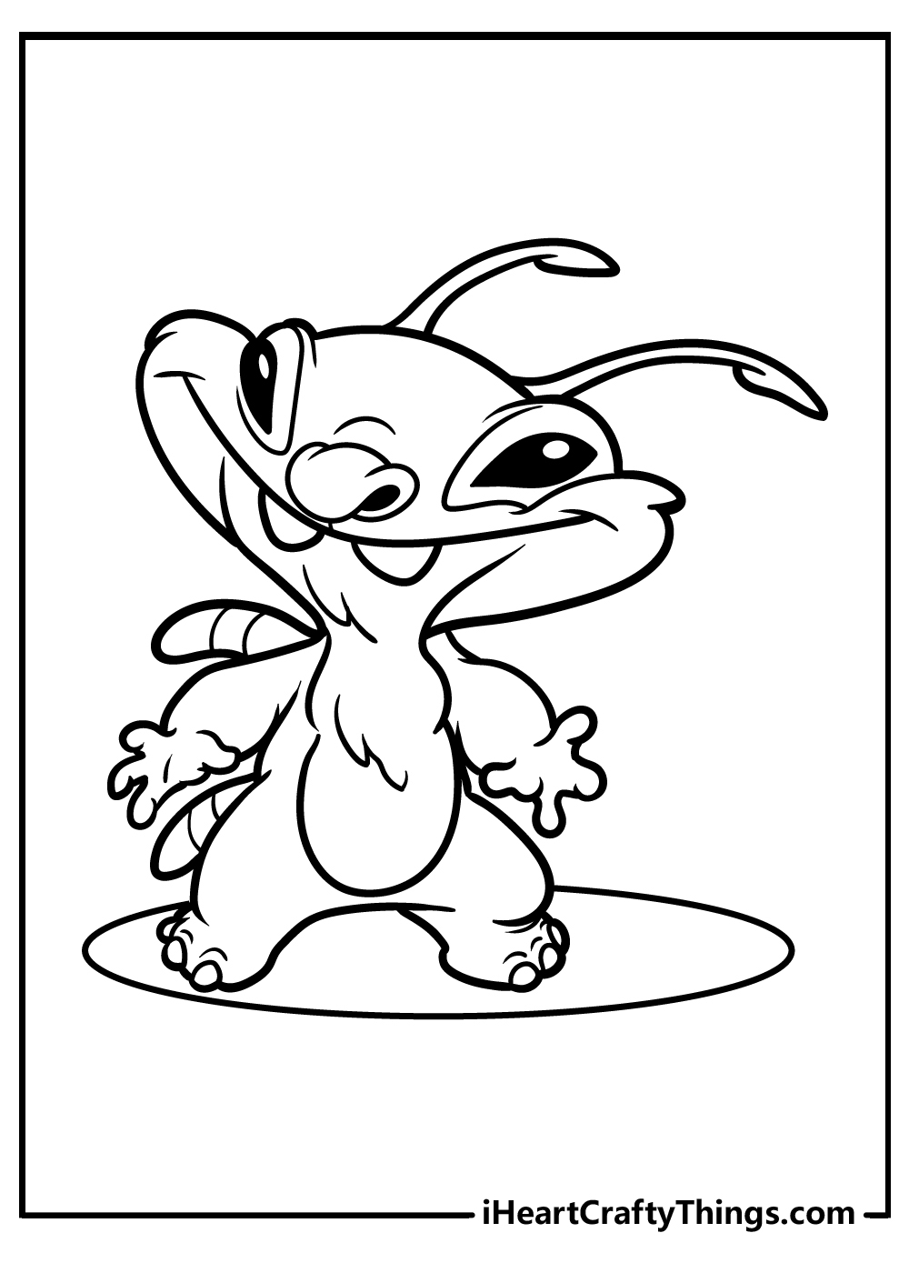 100+ Stitch Coloring Pages 63