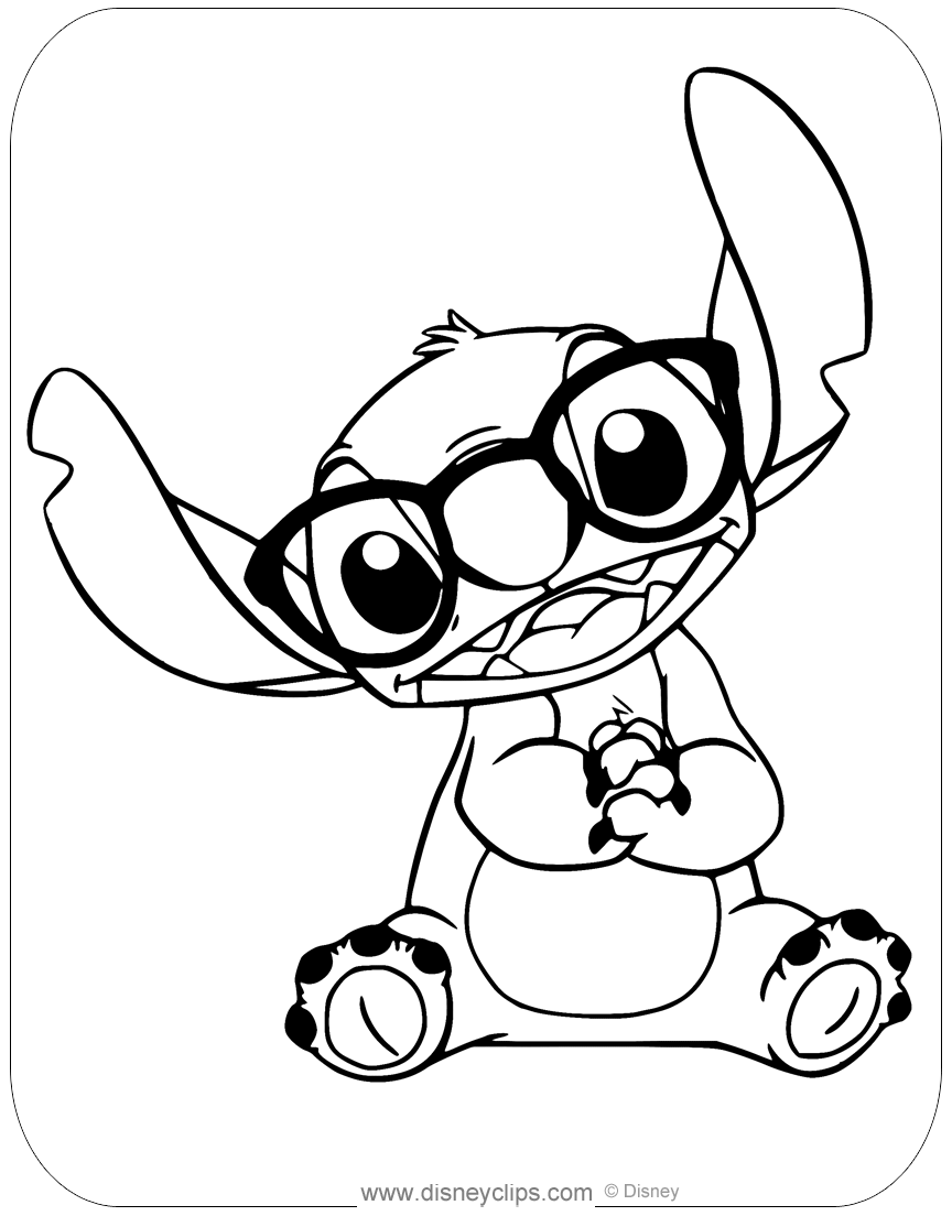 100+ Stitch Coloring Pages 66