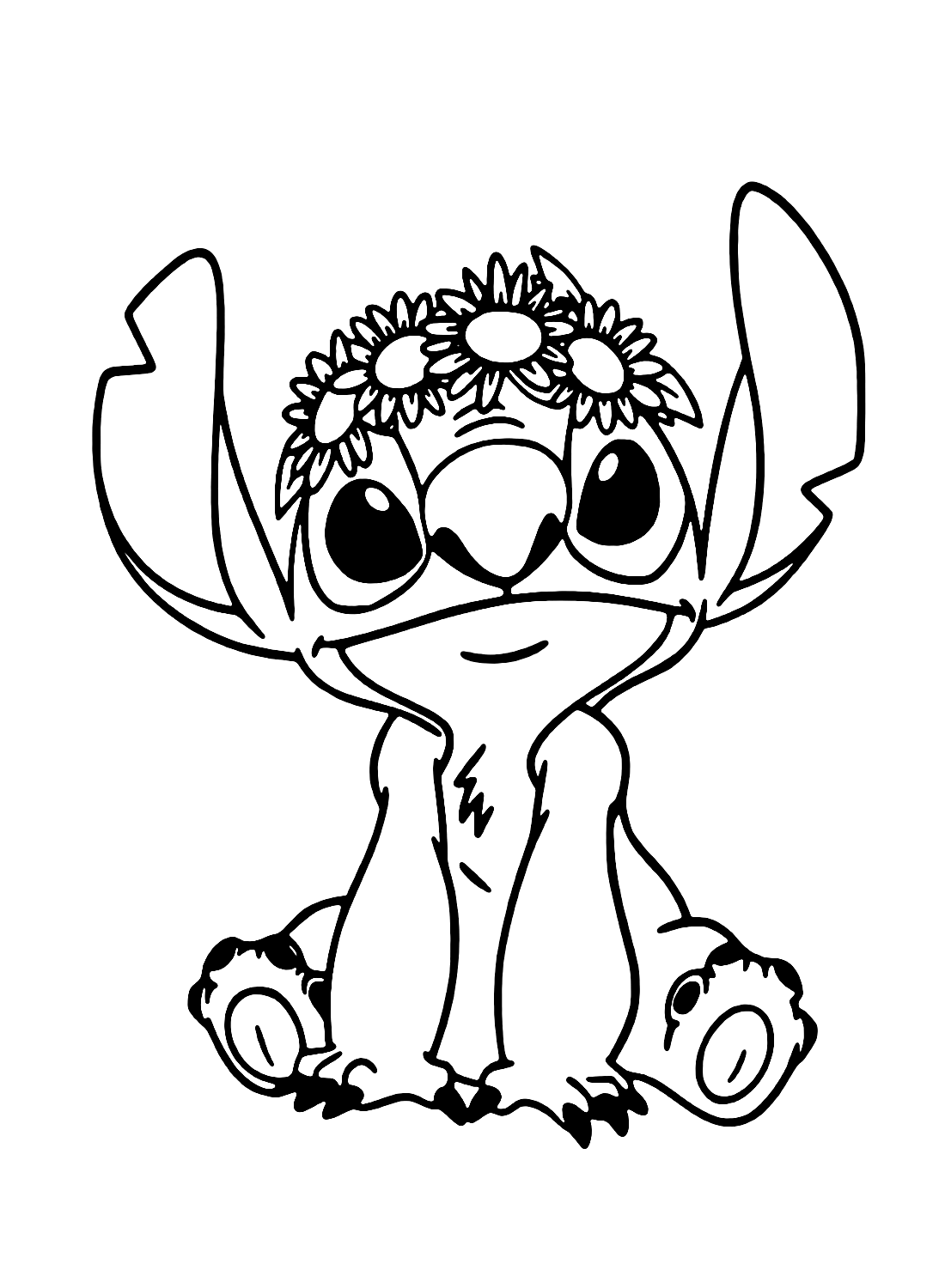 100+ Stitch Coloring Pages 74