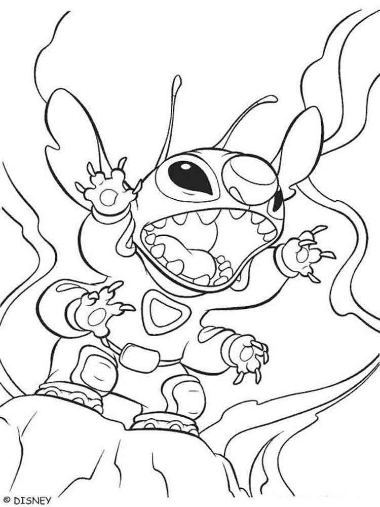 100+ Stitch Coloring Pages 75