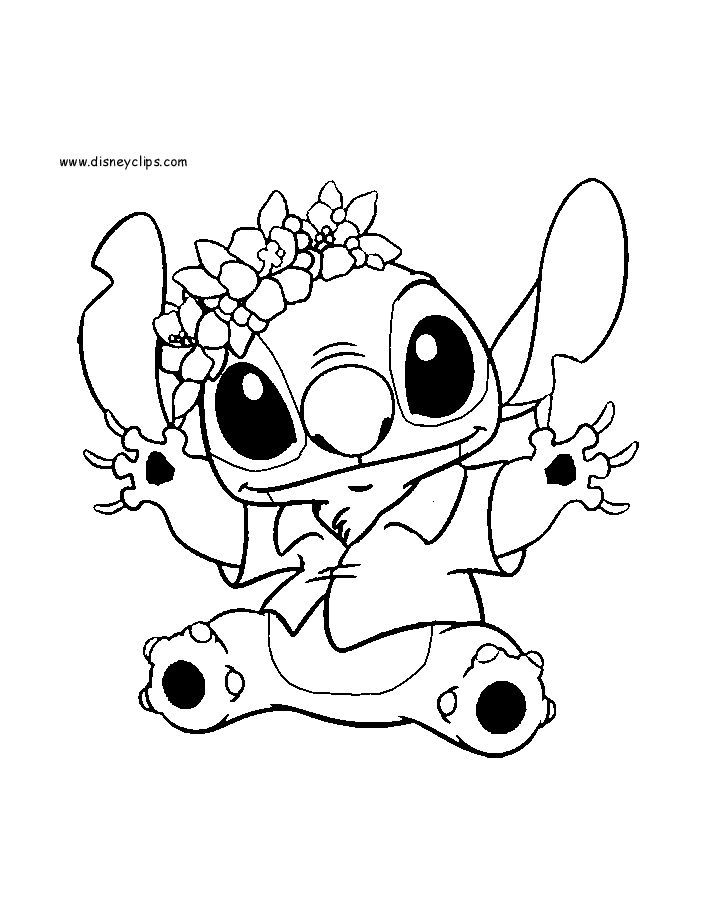 100+ Stitch Coloring Pages 79