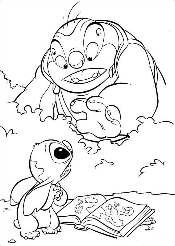 100+ Stitch Coloring Pages 86