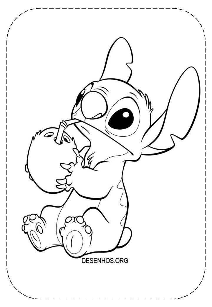 100+ Stitch Coloring Pages 89