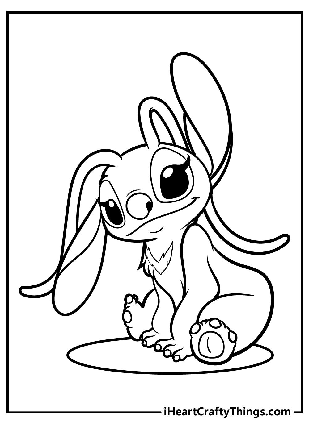 100+ Stitch Coloring Pages 91