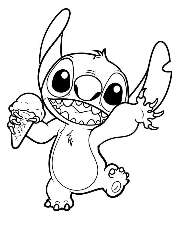 100+ Stitch Coloring Pages 93