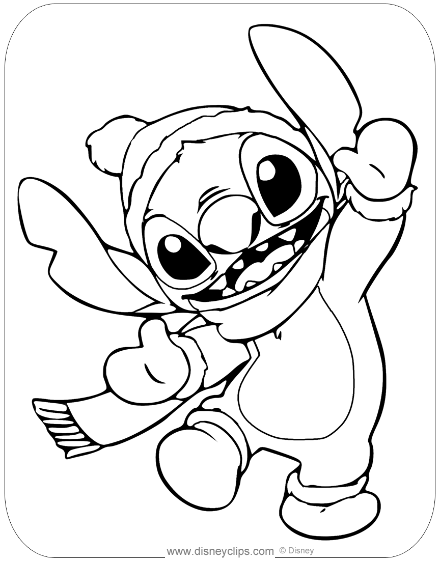 100+ Stitch Coloring Pages 95