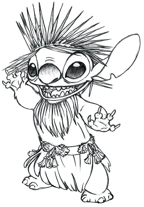 100+ Stitch Coloring Pages 99