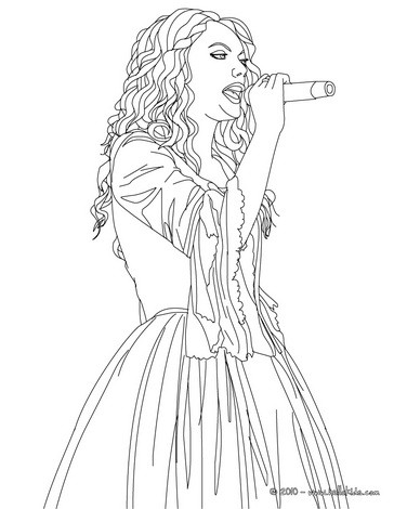 110+ Taylor Swift Coloring Pages: Pop Star Fun for Fans 102