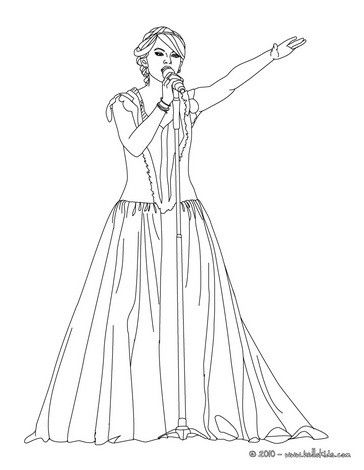 110+ Taylor Swift Coloring Pages: Pop Star Fun for Fans 103