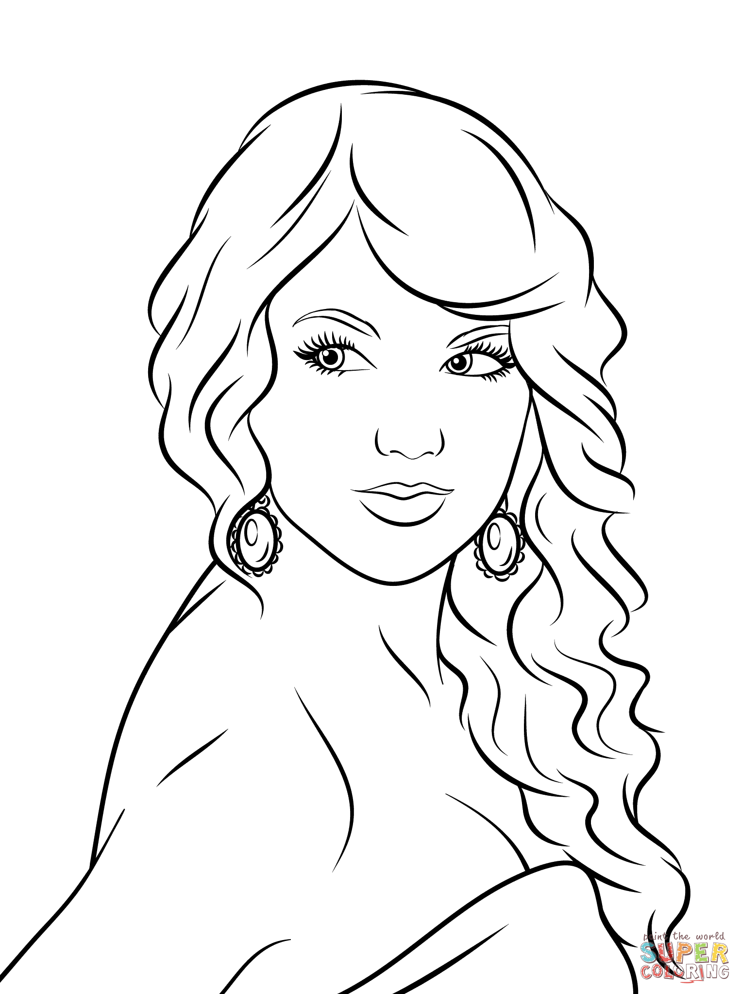 110+ Taylor Swift Coloring Pages: Pop Star Fun for Fans 3