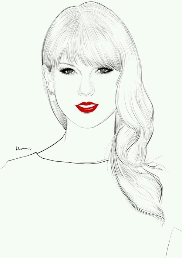 110+ Taylor Swift Coloring Pages: Pop Star Fun for Fans 52