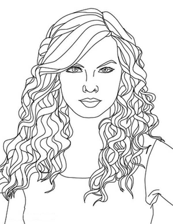 110+ Taylor Swift Coloring Pages: Pop Star Fun for Fans 66