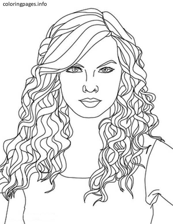 110+ Taylor Swift Coloring Pages: Pop Star Fun for Fans 67