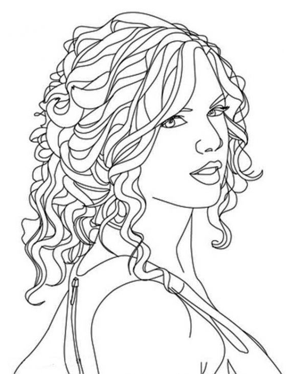 110+ Taylor Swift Coloring Pages: Pop Star Fun for Fans 76