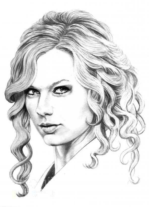 110+ Taylor Swift Coloring Pages: Pop Star Fun for Fans 85