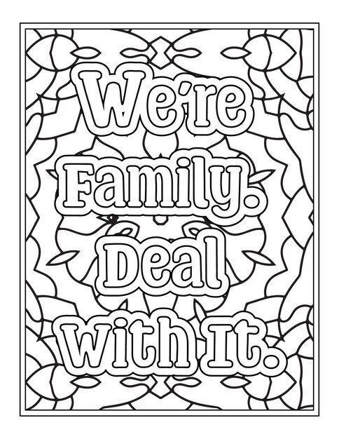 130+ Family Coloring Pages: Celebrate Togetherness 105