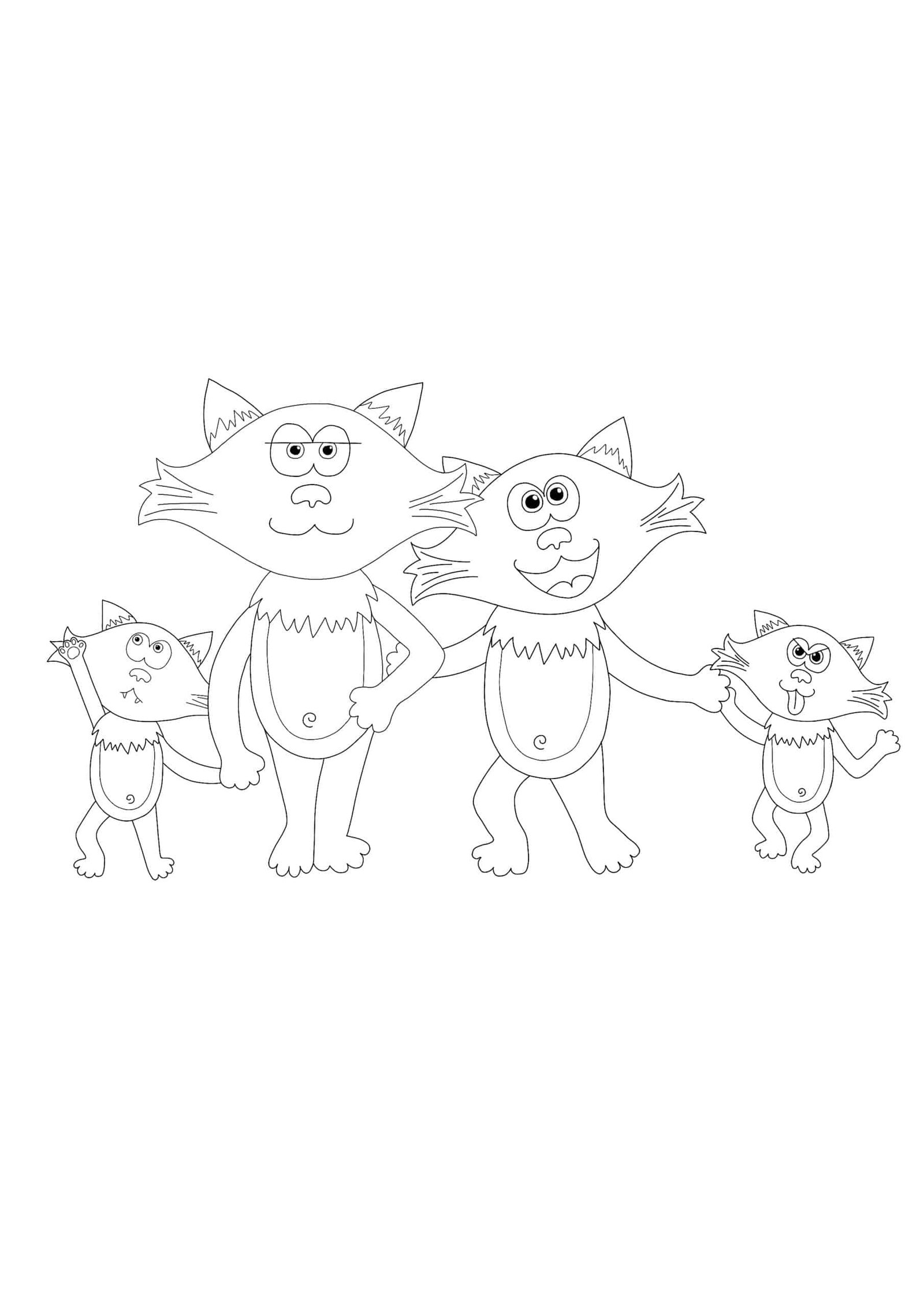 130+ Family Coloring Pages: Celebrate Togetherness 11