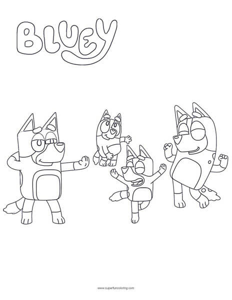 130+ Family Coloring Pages: Celebrate Togetherness 110