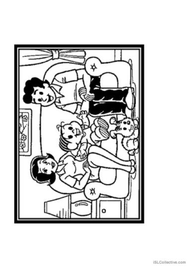 130+ Family Coloring Pages: Celebrate Togetherness 117