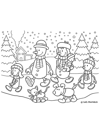 130+ Family Coloring Pages: Celebrate Togetherness 121