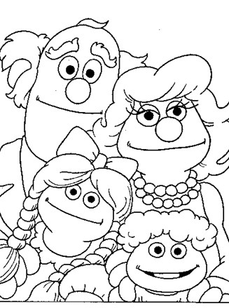 130+ Family Coloring Pages: Celebrate Togetherness 123