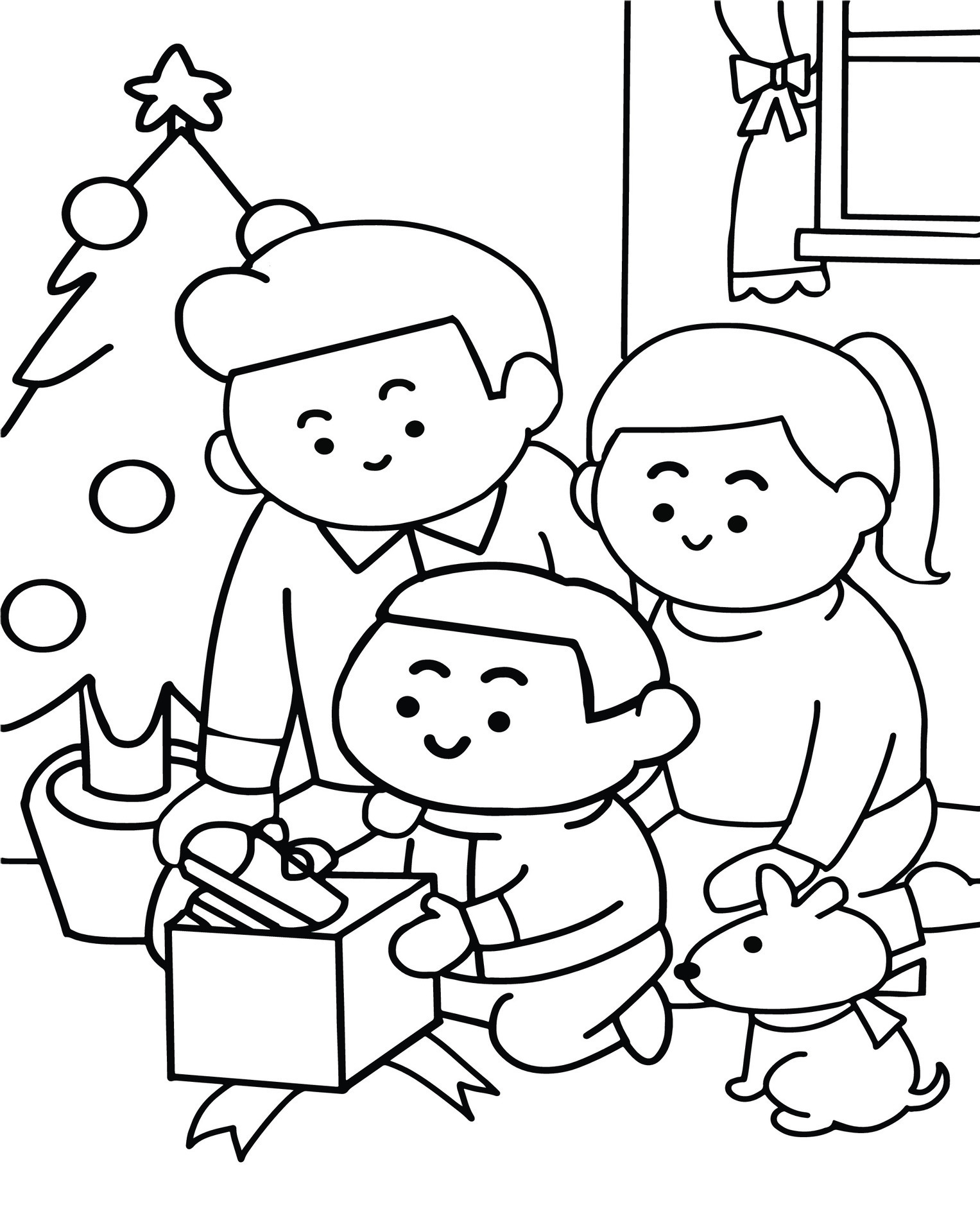 130+ Family Coloring Pages: Celebrate Togetherness 16