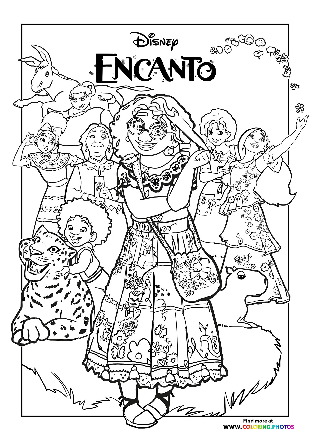 130+ Family Coloring Pages: Celebrate Togetherness 21