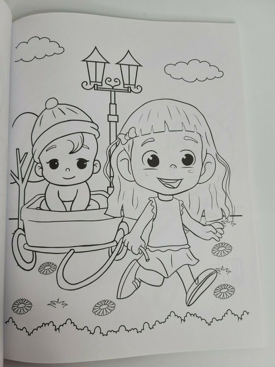 130+ Family Coloring Pages: Celebrate Togetherness 35