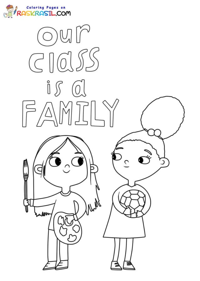 130+ Family Coloring Pages: Celebrate Togetherness 65