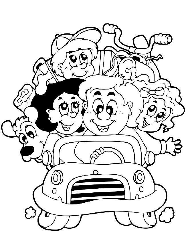 130+ Family Coloring Pages: Celebrate Togetherness 66