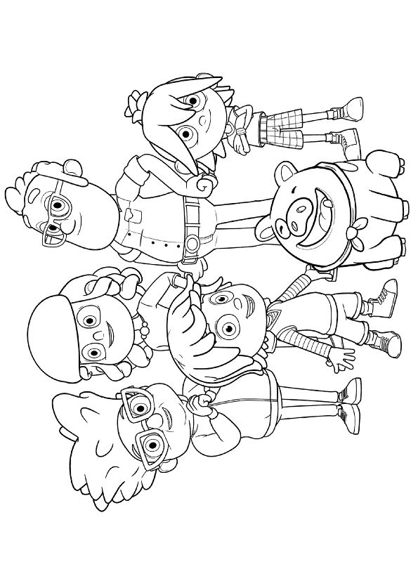 130+ Family Coloring Pages: Celebrate Togetherness 89