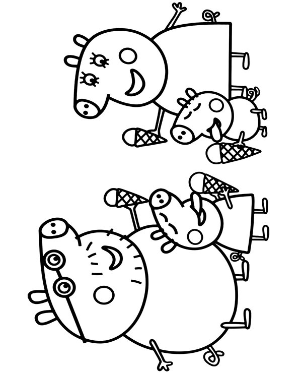 130+ Family Coloring Pages: Celebrate Togetherness 91