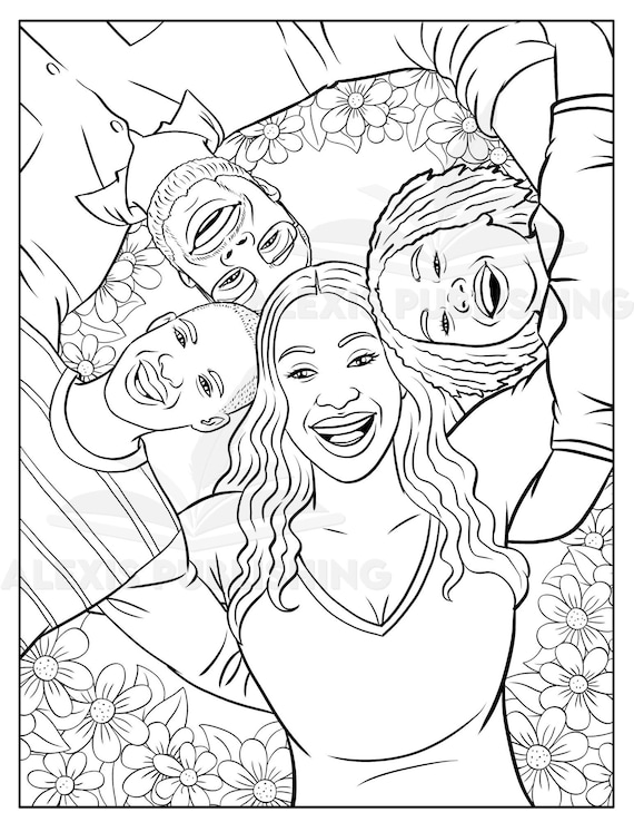 130+ Family Coloring Pages: Celebrate Togetherness 93