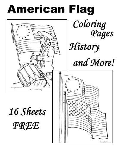 160 American Flag Coloring Pages: Stars, Stripes, and Colors 119