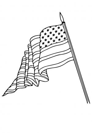 160 American Flag Coloring Pages: Stars, Stripes, and Colors 135