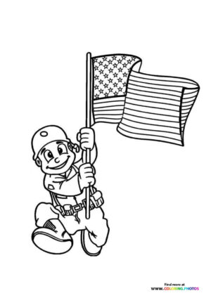 160 American Flag Coloring Pages: Stars, Stripes, and Colors 141