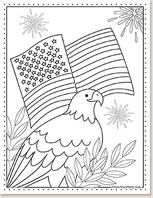 160 American Flag Coloring Pages: Stars, Stripes, and Colors 146