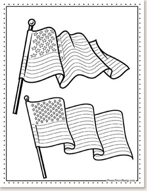 160 American Flag Coloring Pages: Stars, Stripes, and Colors 147