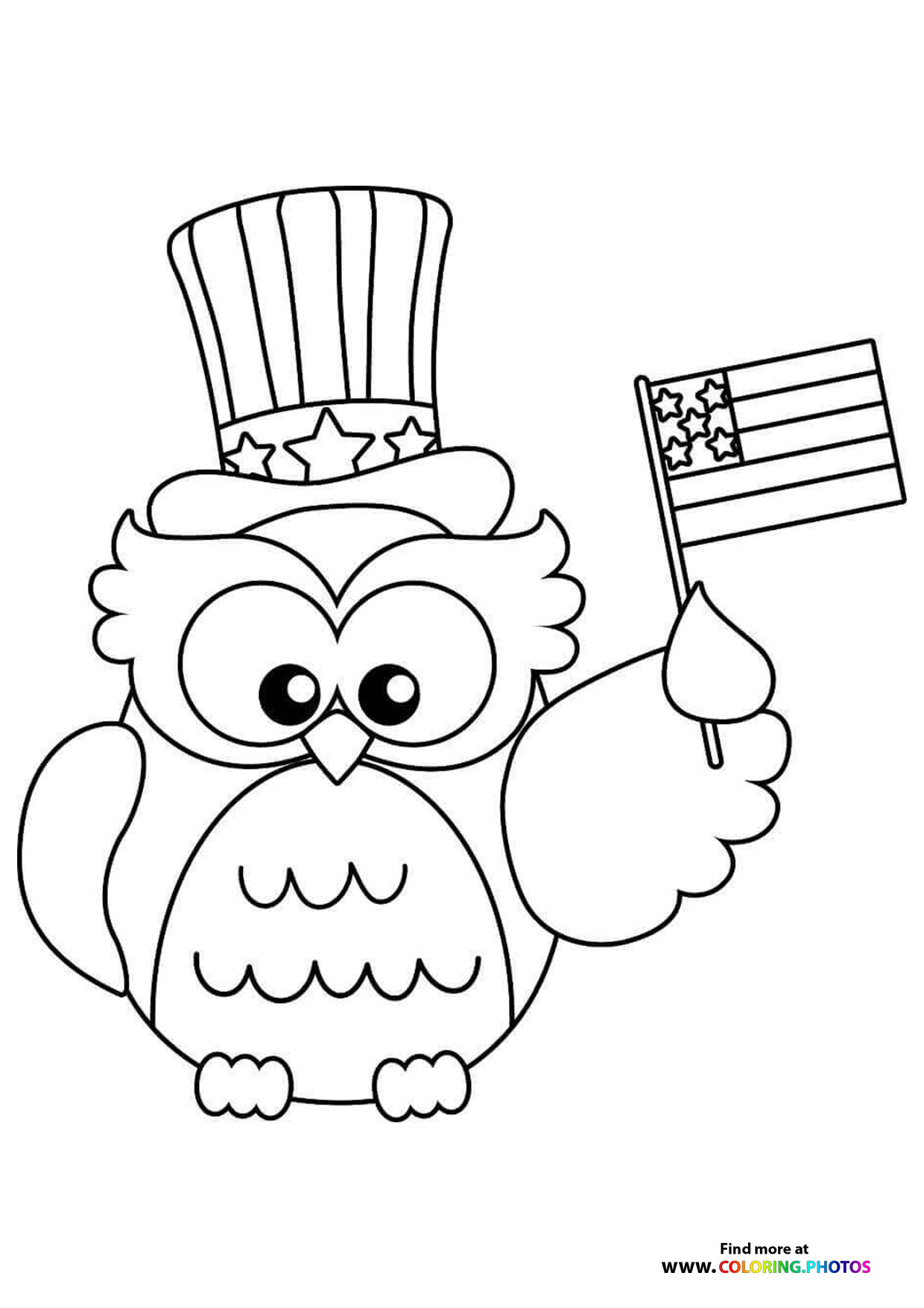 160 American Flag Coloring Pages: Stars, Stripes, and Colors 15