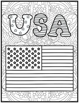 160 American Flag Coloring Pages: Stars, Stripes, and Colors 155