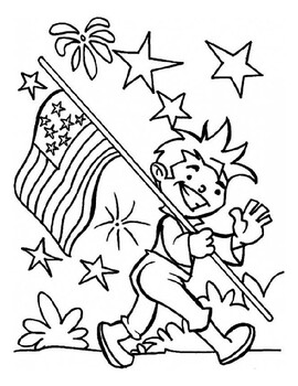 160 American Flag Coloring Pages: Stars, Stripes, and Colors 159