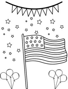 160 American Flag Coloring Pages: Stars, Stripes, and Colors 164