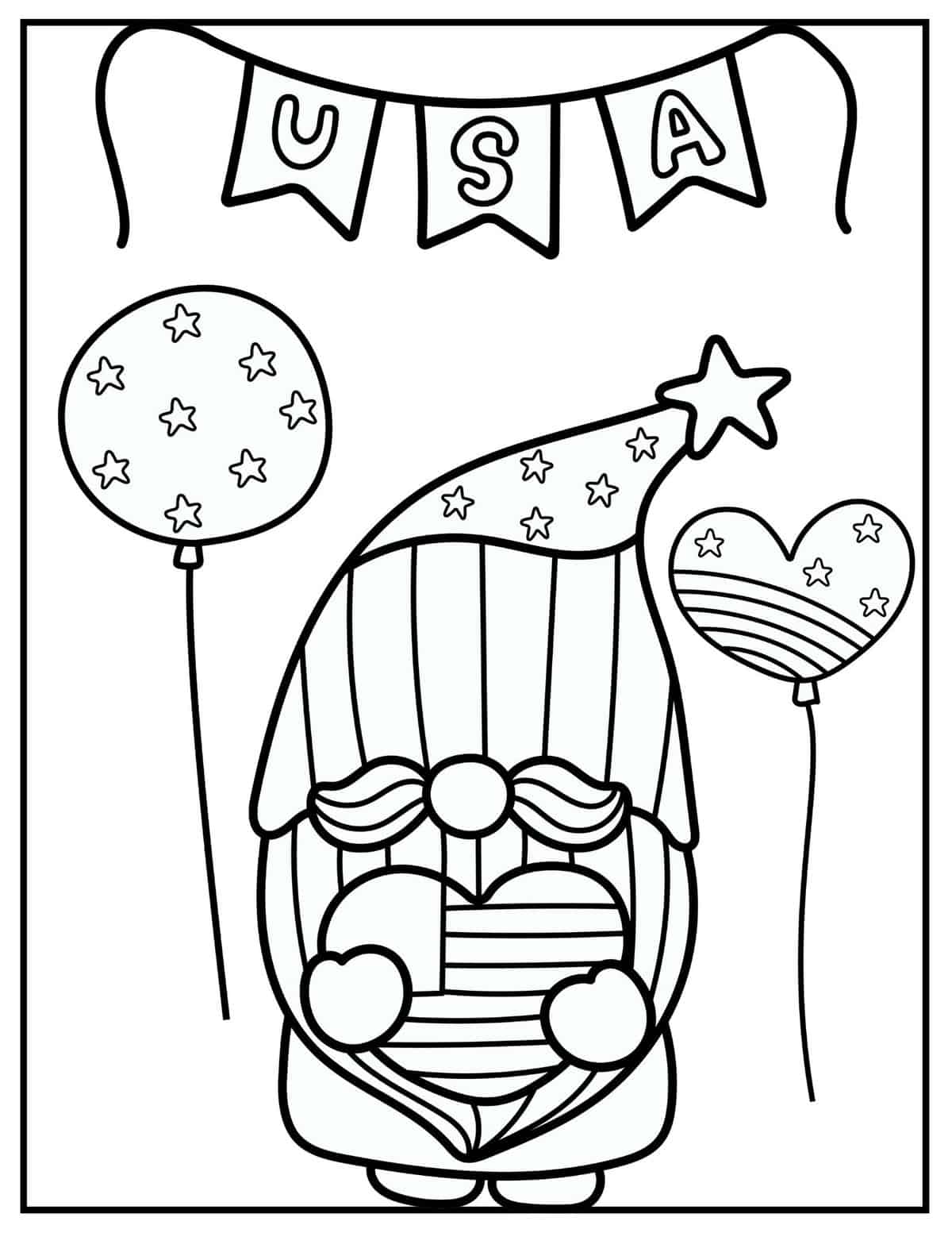 160 American Flag Coloring Pages: Stars, Stripes, and Colors 18