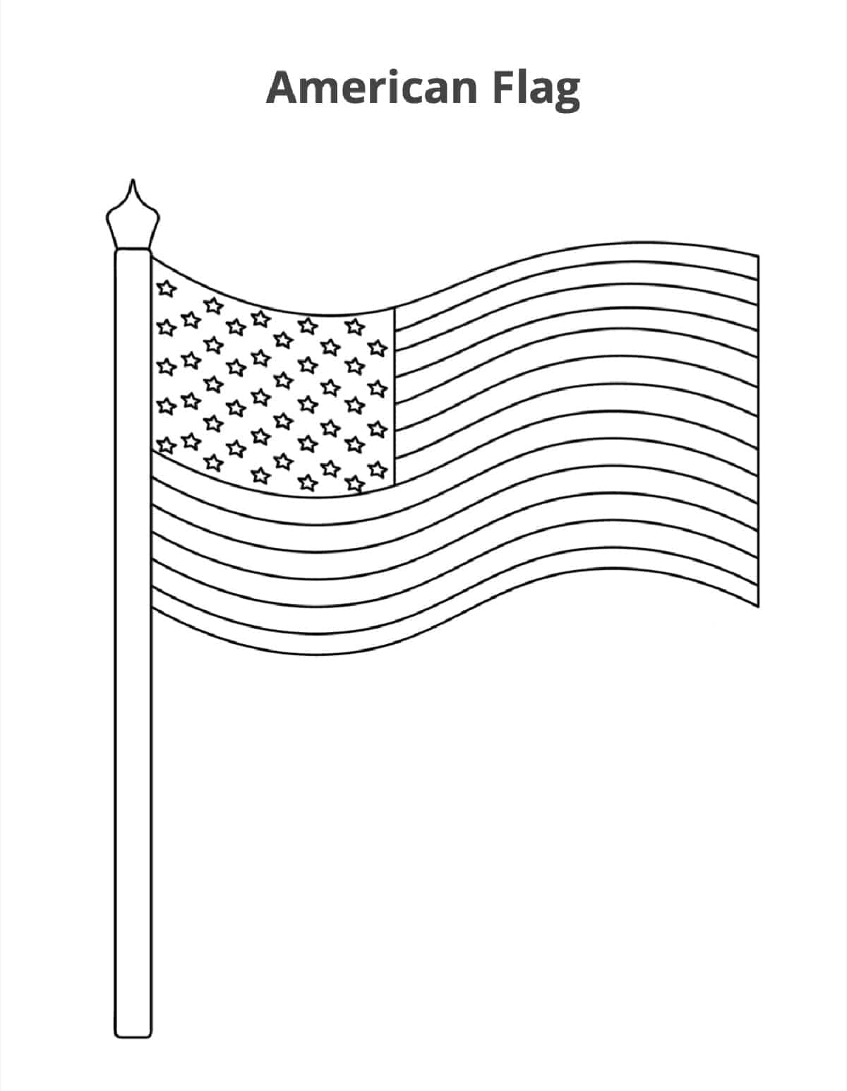 160 American Flag Coloring Pages: Stars, Stripes, and Colors 24